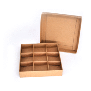 Craft Paper Gift Box – Eco-Friendly Top & Bottom Box for Chocolates & Dry Fruits