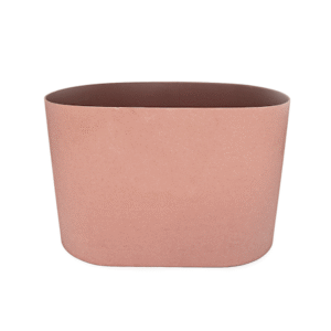 Oval Grey Flower Box – Stylish Board Box for Elegant Floral Arrangements