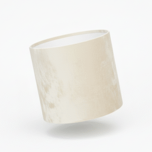 Velvet Round Flower Box – Beige Luxury Living Room Decorative Gift Box